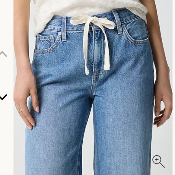 J.Crew Factory Vintage wide-leg utility jean Size 24 - Picture 2 of 6